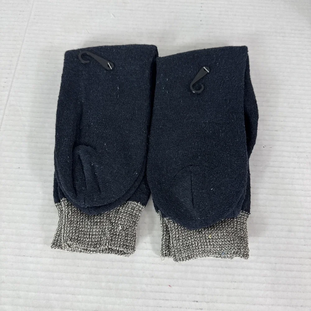Lamb's Wool Blend Socks NEW Men's US 10-13 Lot of 2 Blue Calf Length 1397